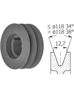 Klinová remenica pre upínacie púzdro SPA 355/4 TB 3020